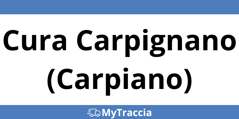 Telefono centro SDA Cura Carpignano (Carpiano)